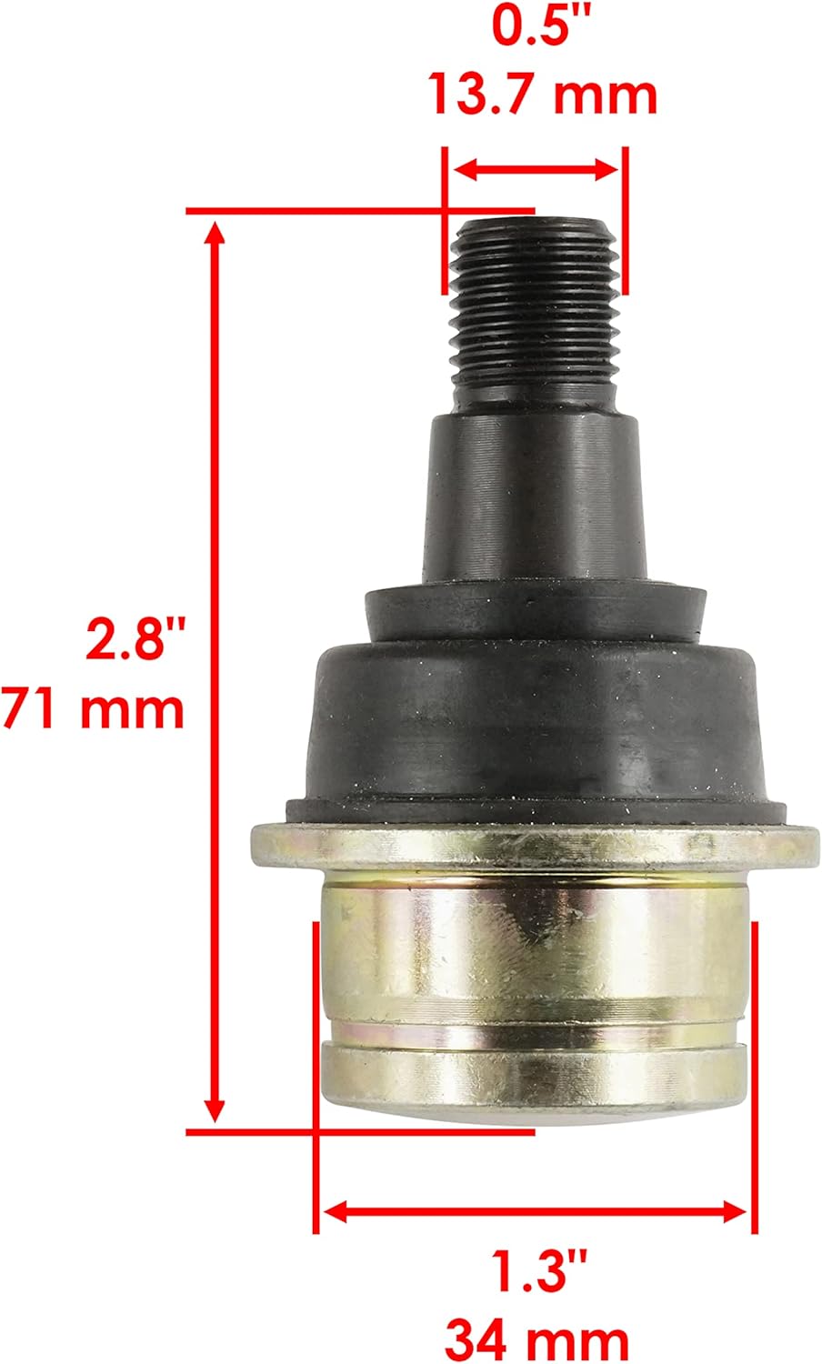 2 Front Knuckle Lower Upper Ball Joint M894982