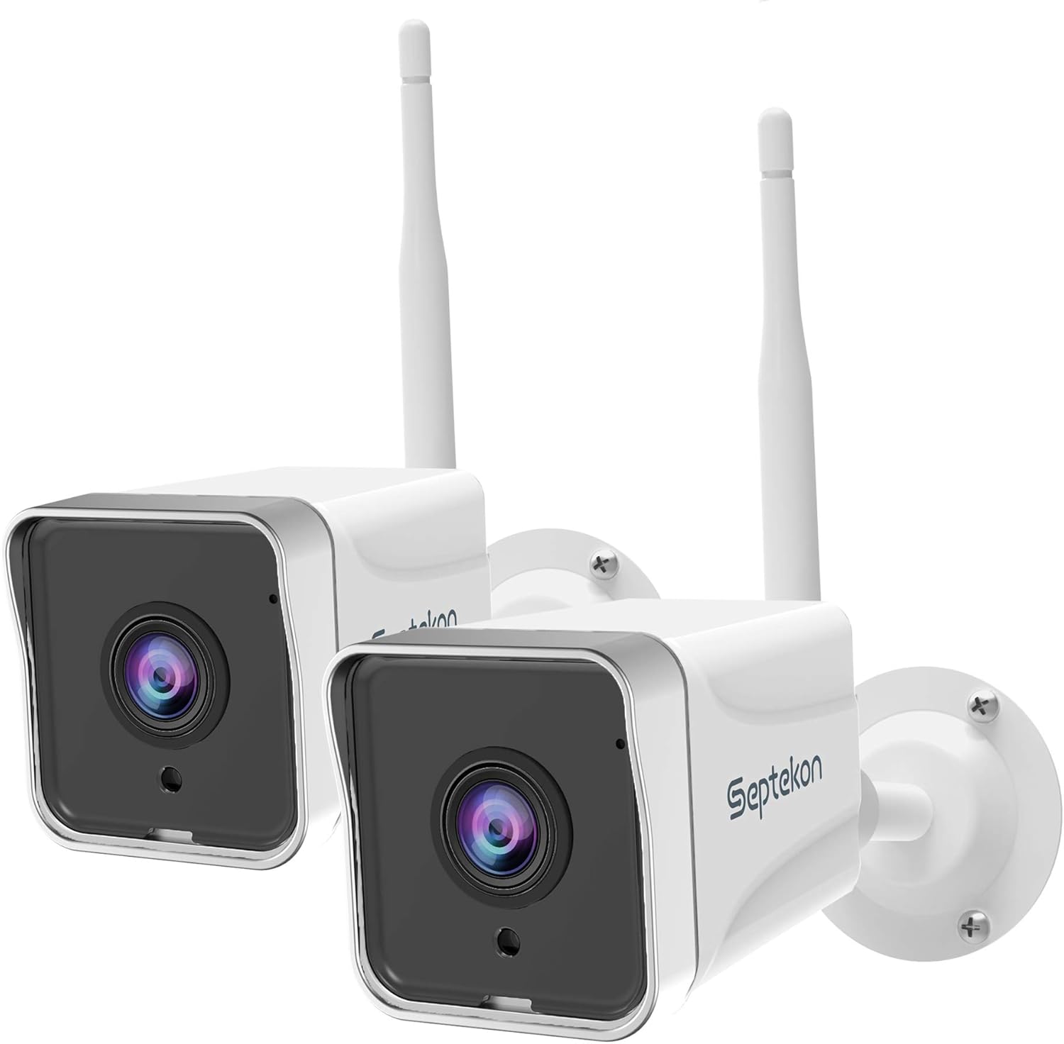 1080P WiFi Outdoor Security Camera (2 Pack) with Night Vision L45199