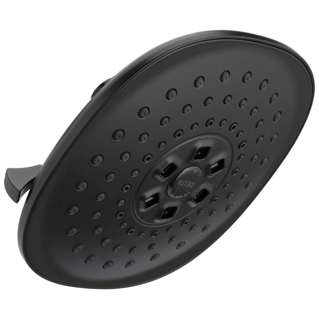 Matte Black Raincan Shower Head C1982