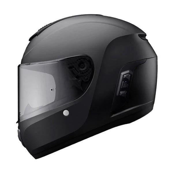 Matte Black Full Face Motorcycle Helmet Y298