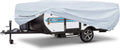 Reinforced 500D Waterproof Pop Up Camper Cover, 87" W 42" H, Silver N54092