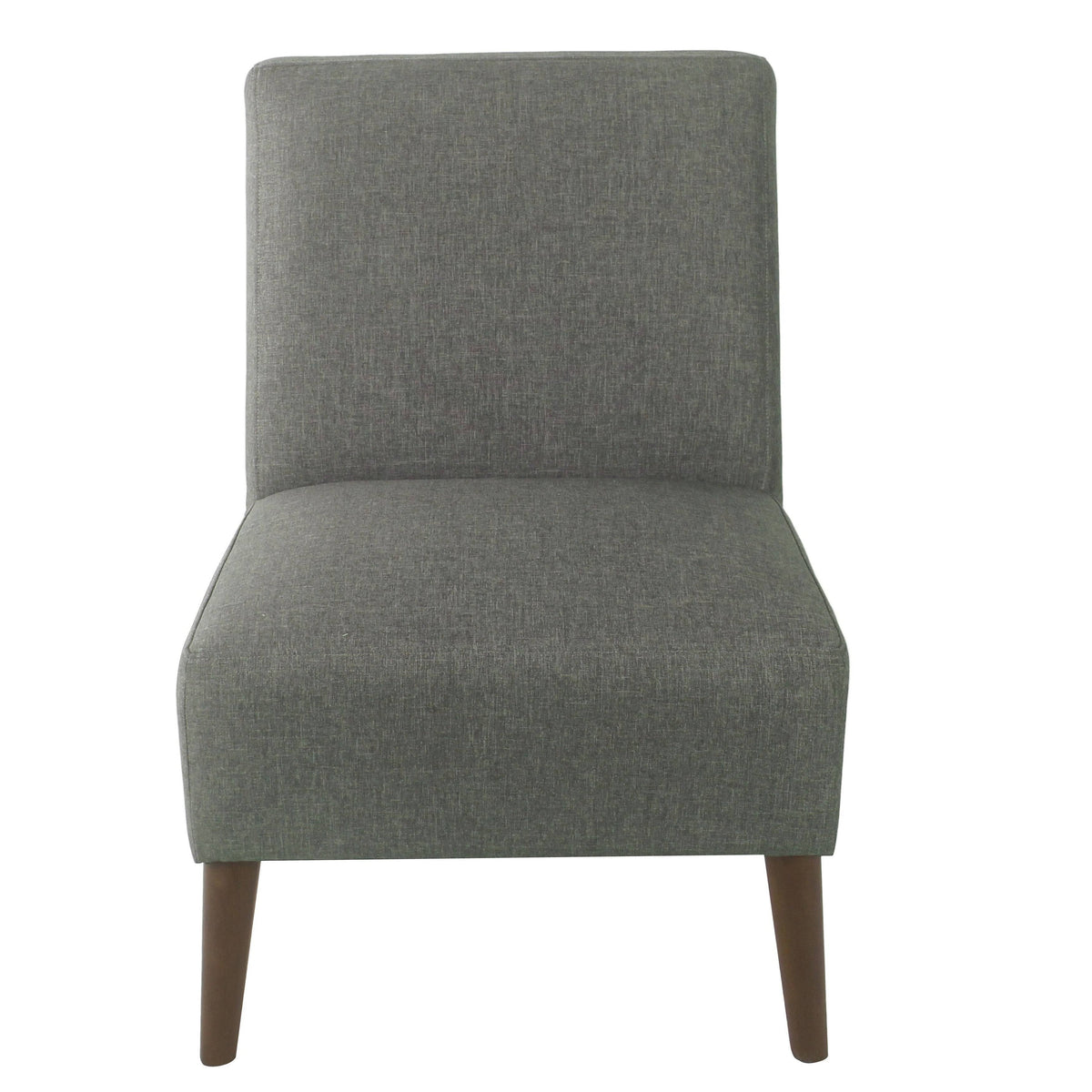 Navy Blue Armless Dining Accent Chair S8607