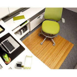Bamboo Roll-Up Chairmat P4544