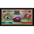 Framed 10x22 x 20x22 Football Collage W494
