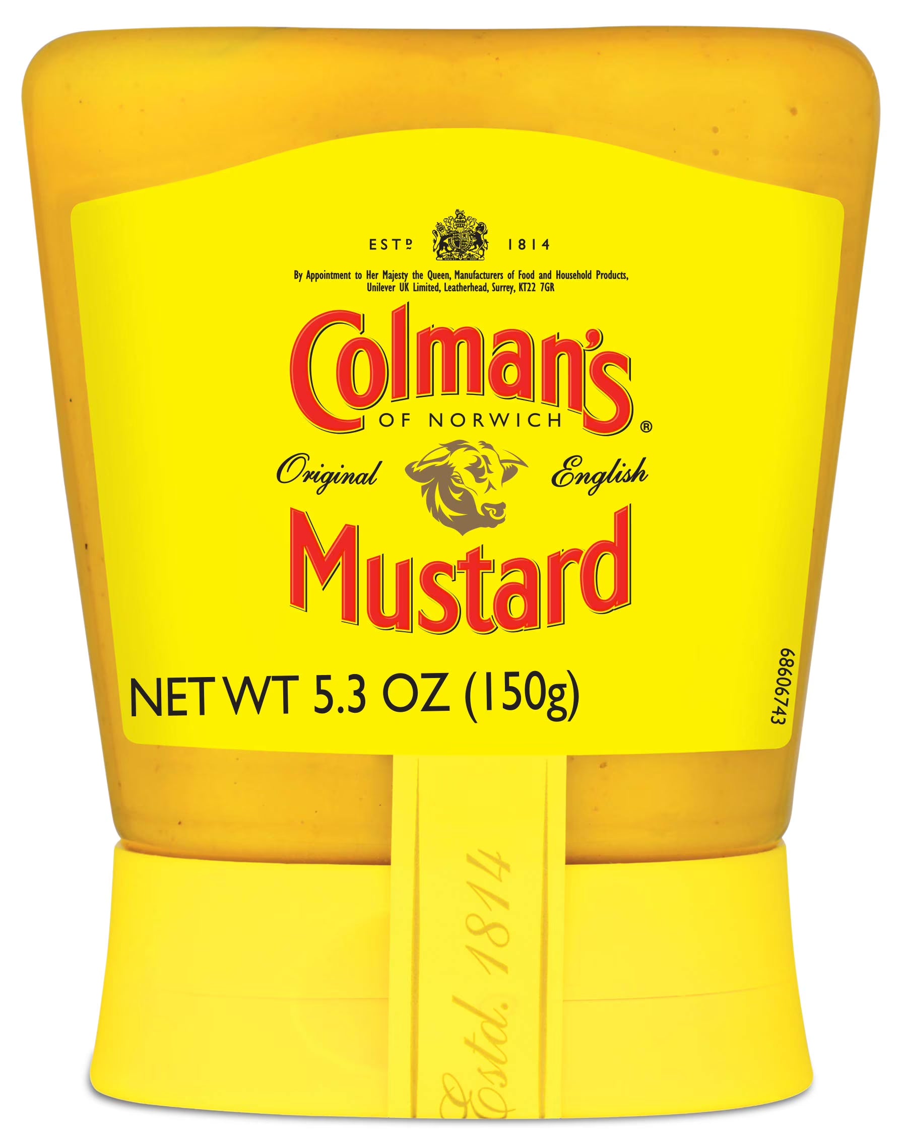 Squeezy Mustard, 5.3-Oz., Pack of 6 G791632