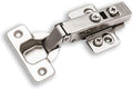 25 Pieces Full Overlay Frameless Soft Closing European Hinges with Screws X466747