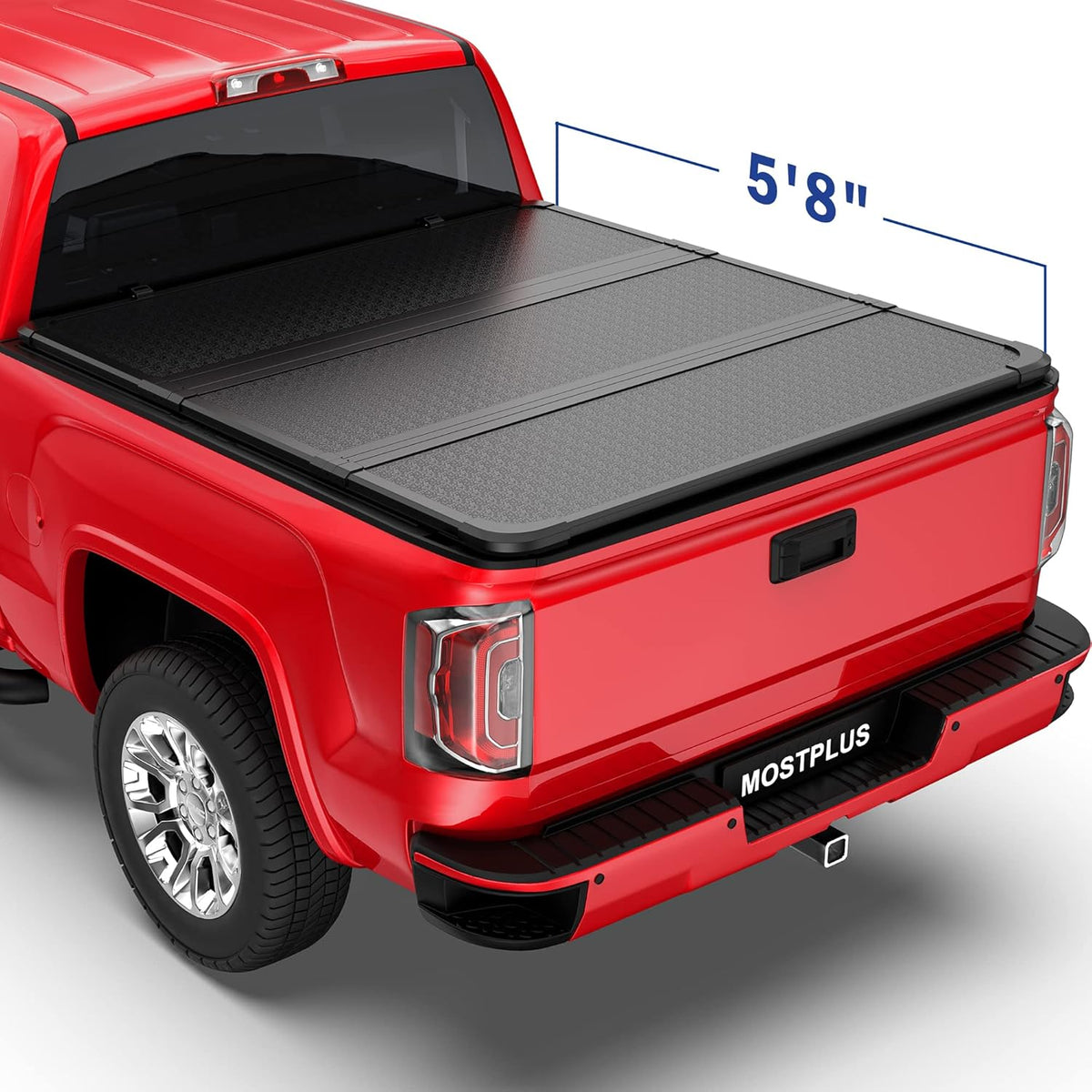 Quad Fold Tonneau Soft Cover Truck Bed P757